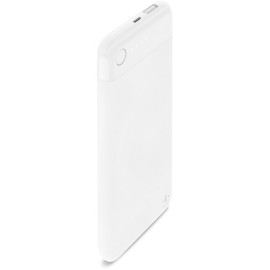 Belkin BOOST CHARGE with Lightning Connector - Power bank - 5000 mAh - 2.4 A (USB) - white