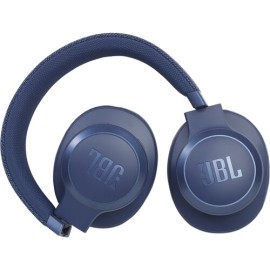 JBL Live 660NC Noise-Canceling Wireless Over-Ear Headphones (Blue)
