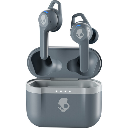 Skullcandy Indy Evo True Wireless In-Ear Headphones (2nd Generation, Chill Gray/POW)