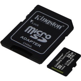 Kingston SDCS32GBSP Canvas MicroSDHC Class10 Memory Card 32GB