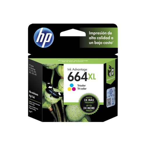 HP #664XL Color Ink Cartidge