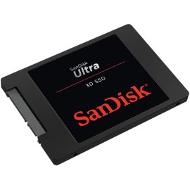 SanDisk Ultra 3D NAND 500GB Internal SSD - SATA III 6 Gb/s, 2.5 Inch /7 mm, Up to 560 MB/s