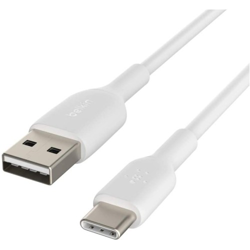 Belkin BOOST CHARGE USB cable USB-C (M) to USB (M) 1 m white