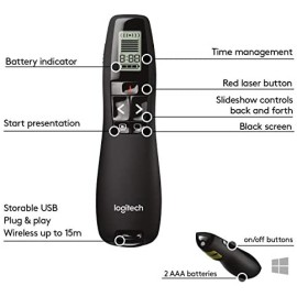 Logitech Professional Wireless Presentation Clicker Remote R800