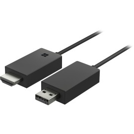 Microsoft - Wireless Display Adapter V2 receiver - Dark-Titanium
