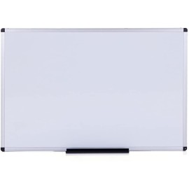 VIZ-PRO Magnetic Dry Erase Board, 24 X 18 Inches