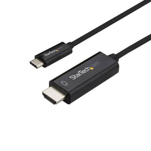 StarTech 3ft (1m) USB C to HDMI Cable, 4K 60Hz USB Type C to HDMI 2.0 Video Adapter Cable, Thunderbolt 3 Compatible, Laptop to HDMI Monitor/Display