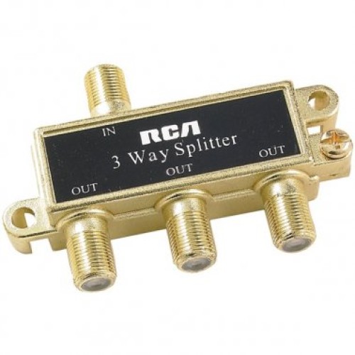 Rca Coaxial Splitter (3 Way)
