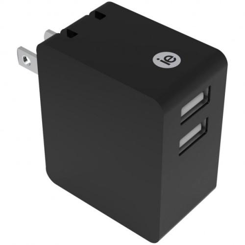 iEssentials 3.4-Amp Dual USB Wall Charger