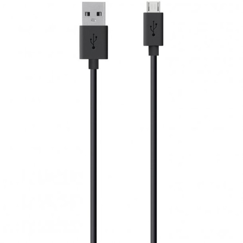 Belkin Tangle Free MIXIT UP™ Micro USB Charge and Sync Cable, 4 Feet (Black)