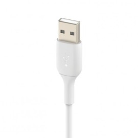 Belkin 3.3-Foot BOOST UP CHARGE™ USB-A to Micro-B Cable (White)