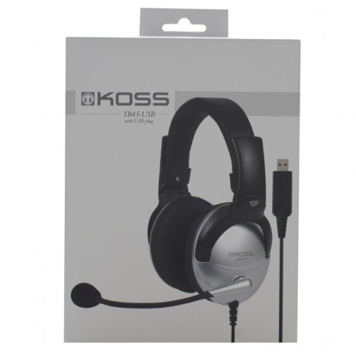 Koss SB45 USB Full-Size Over-Ear Communication Headset