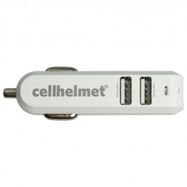 Cellhelmet 4.8-Amp 3-Port USB Car Charger