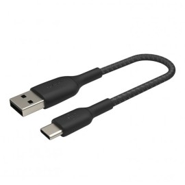Belkin 6.6-Foot BOOST UP CHARGE™ Braided USB-C™ to USB-A Cable (Black)