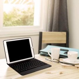 ONHI Wireless Keyboard Case for iPad Mini 5 / Mini 4 Keyboard Case Plastic Alloy Shell Smart Folio Case Auto Sleep/Wake, Silent Typing