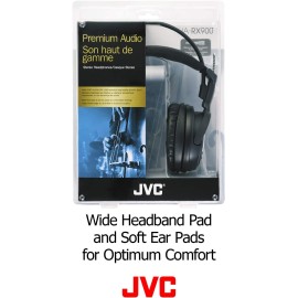 JVC Dymanic Sound High-Grade Full-Size Headphone,Black