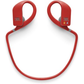 JBL Endurance Dive Waterproof Wireless In-Ear Sports Headphones with Built-in Mp3 Player (Red)