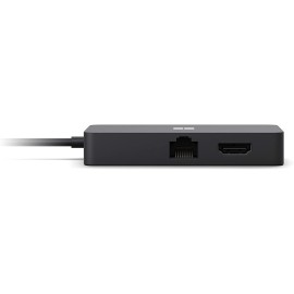 Microsoft USB-C Travel Hub - Multiport Adapter with VGA, USB, Ethernet, HDMI Ports. Compatible with USB-C Laptops/PCs