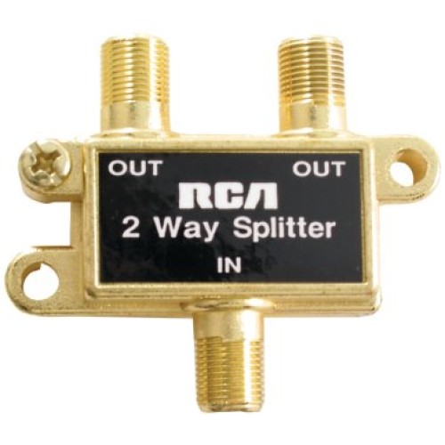 Rca Coaxial Splitter (2 Way)