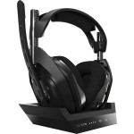 Astro Gaming - A50 + Base Station RF Wireless Over-the-Ear Headphones for PlayStation 5 and PlayStation 4 - Black