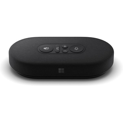Microsoft Modern USB-C Speaker, Certified for Microsoft Teams, 2- Way Compact Stereo Speaker, Call Controls, Noise Reducing Microphone. Wired USB-C Connection