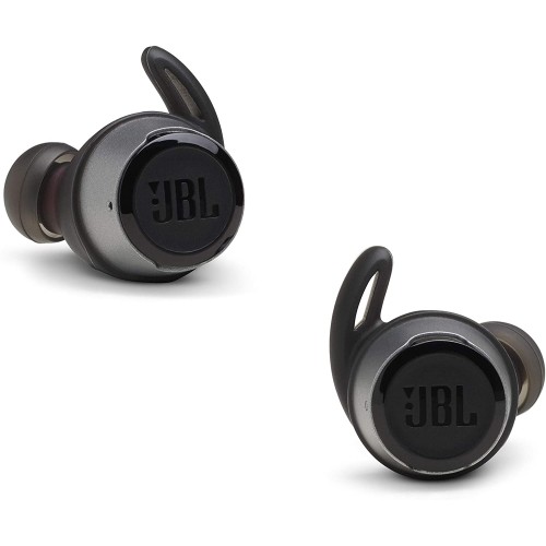 JBL REFLECT FLOW - True Wireless Earbuds, bluetooth sport headphones with microphone, Waterproof, up to 30 hours battery, charging case and quick charge (black)