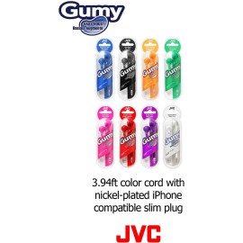 JVC Gumy Earbuds Black