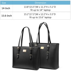 Laptop Bag for Women Large Office Handbags Briefcase Fits Up to 15.6 inch