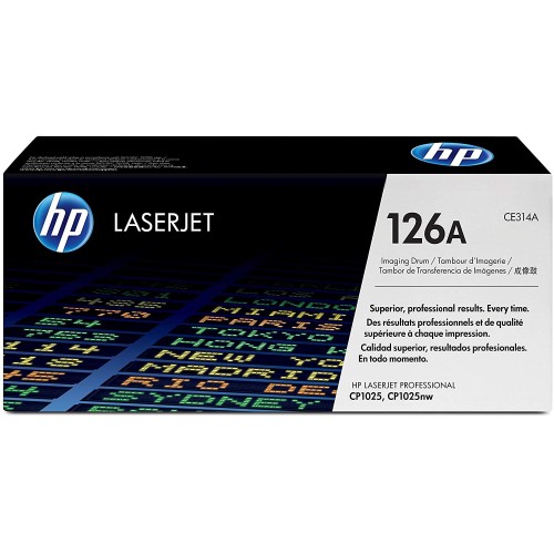 HP #126A Black Imaging Drum | Work with: HP Color LaserJet Pro M176, M177. HP LaserJet Pro 100, CP1025, M275.