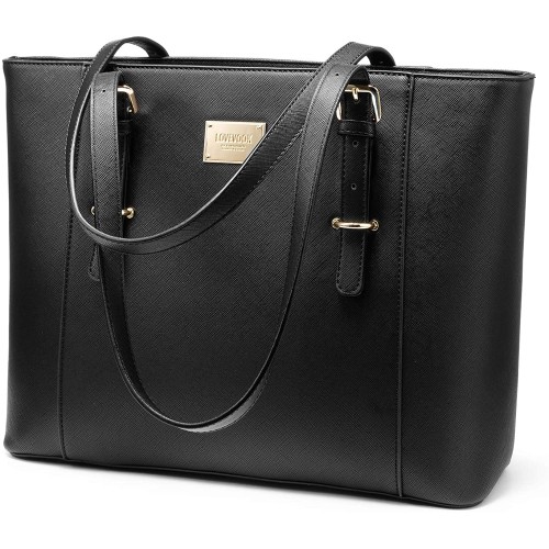 Laptop Bag for Women Large Office Handbags Briefcase Fits Up to 15.6 inch