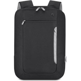 Belkin Slim Polyester Backpack for Laptops and Notebooks up to 15.4\'\' (Black / Light Gray)