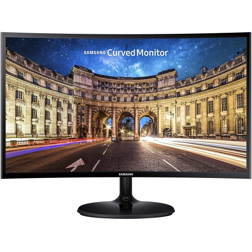 Samsung CF390 Series 27 inch FHD 1920x1080 Curved Desktop Monitor for Business