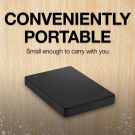 Seagate Expansion STKM1000400 - Hard drive - 1 TB - external (portable) - USB 3.0 - black