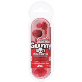 Gumy Plus Earbuds with Remote & Microphone (Red)
