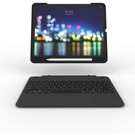 AGG Slim Book GoUltra-Slim Keyboard & Detachable Casefor 12.9-inch iPad Pro (Gen 3 & 4Slim Book GoUltra-Slim Keyboard & Detachable Casefor 12.9-inch iPad Pro (Gen 3 & 4)ZAGG Slimbook Go - Ultrathin Case, Hinged with Detachable Bluetoo