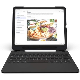 AGG Slim Book GoUltra-Slim Keyboard & Detachable Casefor 12.9-inch iPad Pro (Gen 3 & 4Slim Book GoUltra-Slim Keyboard & Detachable Casefor 12.9-inch iPad Pro (Gen 3 & 4)ZAGG Slimbook Go - Ultrathin Case, Hinged with Detachable Bluetoo