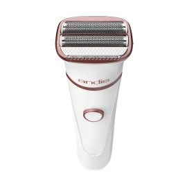 Andis 31015 Women's Lithium-ion Electric Wet & Dry Shaver, Cordless Lightweight 6-piece Kit