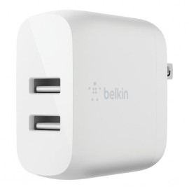 Belkin BOOST UP CHARGE™ 24-Watt Dual USB-A Wall Charger with Lightning® to USB-A Cable