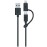 Belkin Micro-USB Cable With Lightning connector Adapter, Black