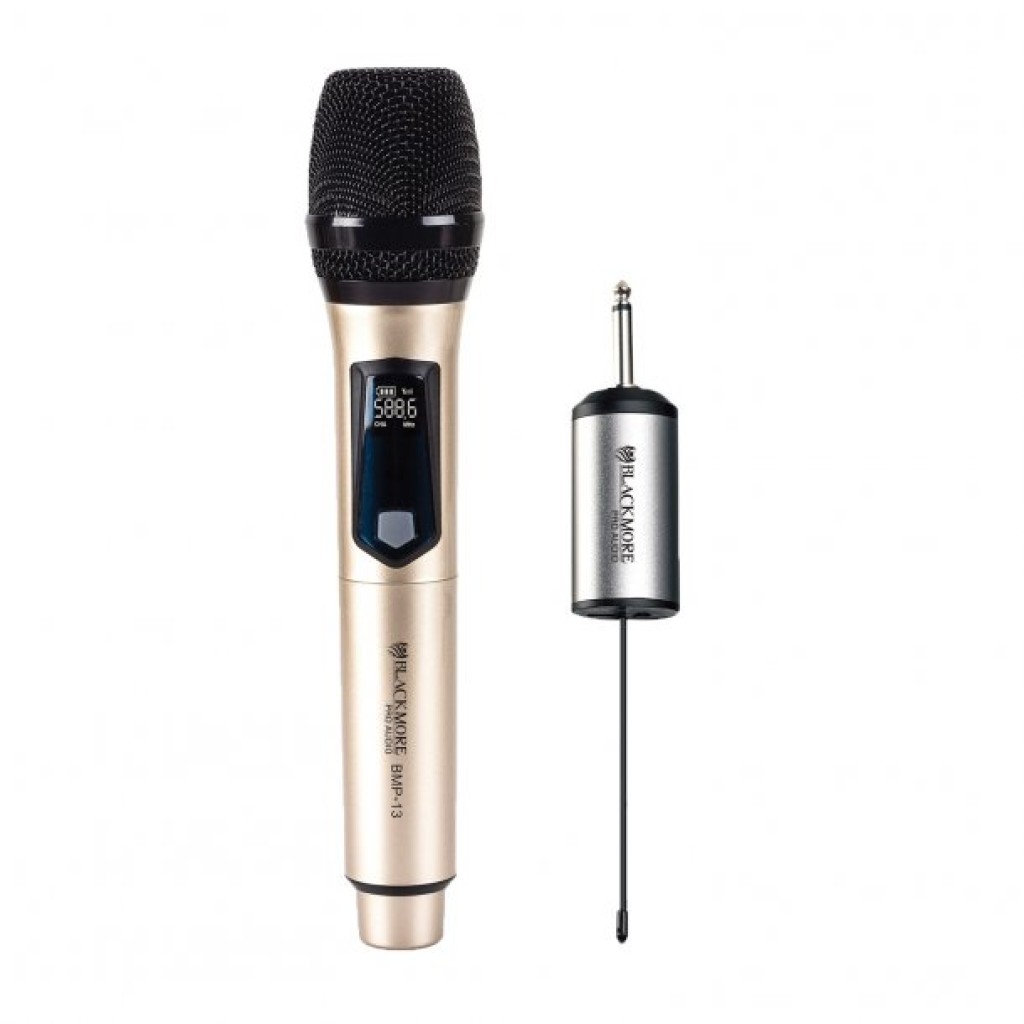 Mic Bitmap Blackmore Pro BMP-13 Handheld Rechargeable Wireless UHF Microphone ...