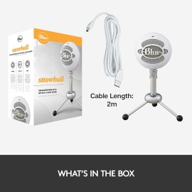 Blue Microphones 988/ 070 Snowball ICE Microphone USB white