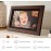 Brookstone PhotoShare 14” Smart Digital Picture Frame, Send Pics from Phone to Frames, WiFi, 8 GB, Holds 5,000+ Pics, HD Touchscreen, Premium Espresso Wood, Easy 1-min Setup