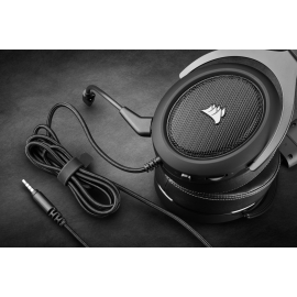 CORSAIR Gaming HS60 PRO SURROUND 9011213- Headset - full size - wired - USB, 3.5 mm jack - carbon