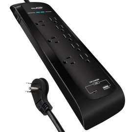 Digital Energy 8-Outlet USB-A Surge Protector
