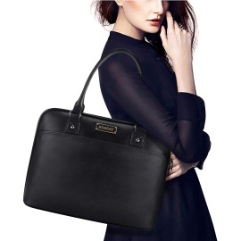 EDODAY 15.6 Inch Computer Bags Women Shoulder Laptop Case Work Bags for Women,BlackEDODAY 15.6 Inch Computer Bags Women Shoulder Laptop Case Work Bags for Women