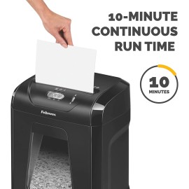 Fellowes 14C10 14-Sheet Cross-Cut Home Office Paper Shredder