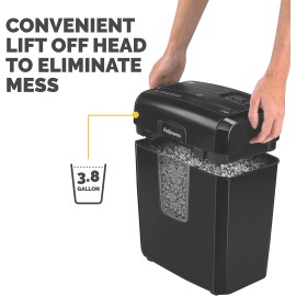 Fellowes 9C4 Cross-Cut Personal Paper Shredder for The Home Office