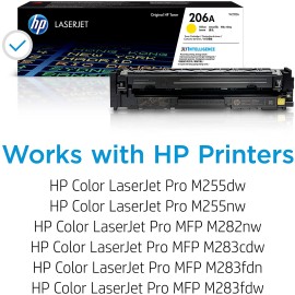 HP #206A Yellow Toner Cartridge
