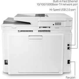 HP Color LaserJet Pro M283fdw Wireless All-in-One Laser Printer, Remote Mobile Print, Scan & Copy, Duplex Printing, Works with Alexa (7KW75A)