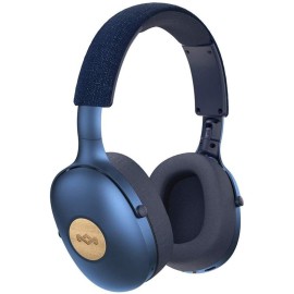 House of Marley Positive Vibration XL Wireless Over Ear Headphones Blue